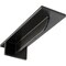 Ekena Millwork Heaton Hidden Support Steel Bracket w/ 6" Support Depth, Antiqued Pewter 3"W x 10"D x 2"H BKTM03X10X02HEAPW - alternate 1